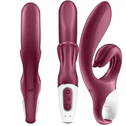 Вібратор-кролик Satisfyer Love Me 22 см бордовий - мініатюра 8