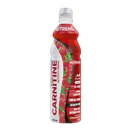 Напій з карнітином та кофеїном Nutrend Carnitine Activity Drink with Caffeine, 750 мл - Полуниця-м'ята