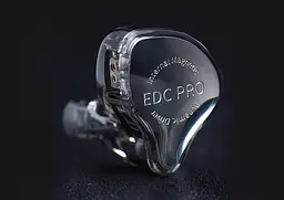 Вакуумні навушники KZ EDC Pro Hi-Fi з потужним басом та мікрофоном (Сірий) - мініатюра 7