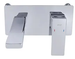 Змішувач для раковини Qtap прихованого монтажу Gemini, Chrome (k35) QTGEM273CRM45693 - мініатюра 2