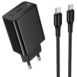 СЗУ Hoco CS93A Leader single port PD20W charger(EU) черный