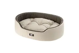 Лежак для собак та котів Ferplast Dandy C Colour 65 сірий 65x46x17 см 82943095