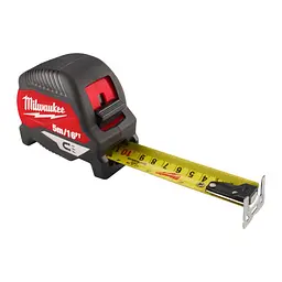 Рулетка магнітна MAGNETIC MILWAUKEE (Gen4), 5м/16фт (30мм) - мініатюра 2