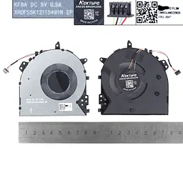 Вентилятор для Asus A512 F512 K512 R564 S512 X512, (Версія 1, FL6K DFS5K12115491M, 13NB0KA0AM0802, Аналог) - мініатюра 3