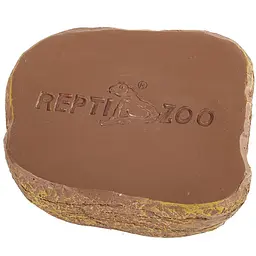 Миска магнітна для живого корму Repti-Zoo Magnetic Food Dish 9x7x4 см (ERB45) з імітацією скелі для тераріумів - мініатюра 7