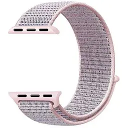 Ремінець DK CDK для Apple Watch 42mm (Series 10) Nylon Sport Loop (08883) (pink sand) - мініатюра 4