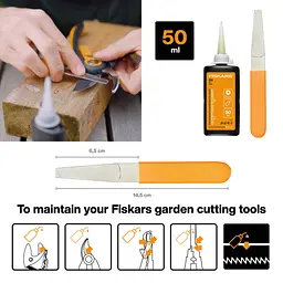 Комплект по догляду за інвентарем Fiskars 110990 (1001640) - мініатюра 2