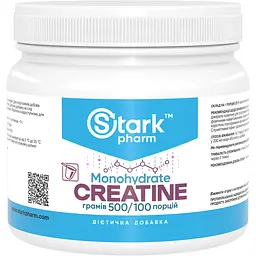 Креатин моногідрат Stark Pharm Без смаку 500 г