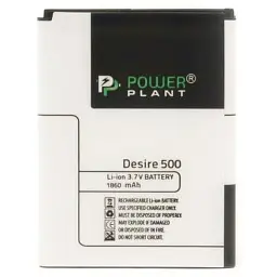 Акумуляторна батарея PowerPlant HTC Desire 500 (BA S890) 1860mAh (SM140015) - мініатюра 2