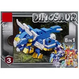 Дитячий конструктор "Dinosaur" 88082A-3, 90 деталей