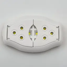 Міні UV/LED лампа Sun 17 Plus для сушіння нігтів на USB складна сенсорна для манікюру та педикюру 60 Вт Розовий - мініатюра 2