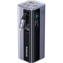 Зовнішній акумулятор Baseus EnerGeek GR11 20000mAh 145W Gray (E0027B01) [152268] - мініатюра 2