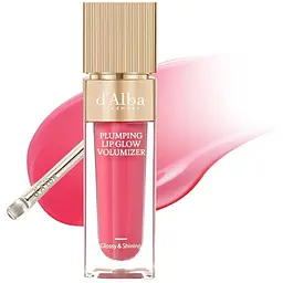 Блиск-плампер для збільшення об'єму губ d'Alba Plumping Lip Glow Mood Volumizer [Petal Rose] 5 мл (DLB094) - мініатюра 2