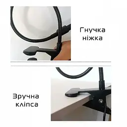 Фітолампа потрійна від юсб з таймером повний спектр 30 Вт (51724) - мініатюра 5