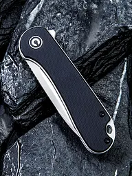 Ніж складаний кишеньковий Civivi Elementum, (7.5 см) D2/G10 чорний - мініатюра 5