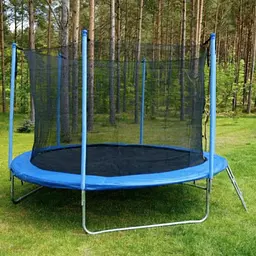 Батут Jumi Motion Sport Line 10ft (305см) з внутрішньою сіткою синій - мініатюра 6