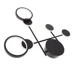Настінний світильник Brille BL-729W/28W WW BK - мініатюра 3