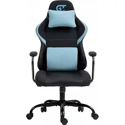 Геймерское кресло GT Racer (X-2322 Fabric Black/Blue) - мініатюра 2