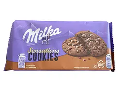 Печенье Milka Sensation с шоколадными крошками 156 г (7622202265822)