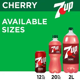 Газований напій 7UP Cherry Flavored Soda 355 мл - мініатюра 6