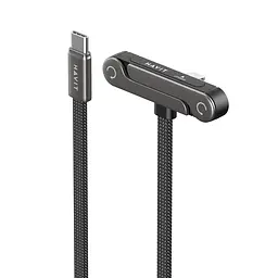 Кабель USB-C - Lightning Havit CB6386 PD30W 1.2 м з підставкою чорний (HV-CB6386) - мініатюра 5