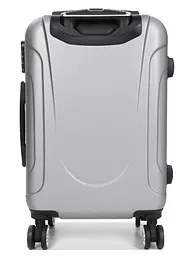 Валіза маленька S ABS-пластик Madisson Snowball 03403 58х38х23см 35 л Срібна - мініатюра 4