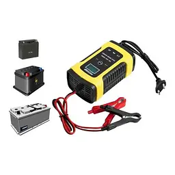 Зарядний пристрій для автомобільного акумулятора Smart Charger 12V 6A - мініатюра 3