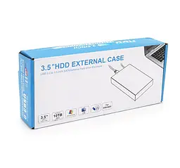 Зовнішня кишеня 23.5 SATA HDD/SDD USB3.0 Voltronic Z-40-3,5 Black - мініатюра 5