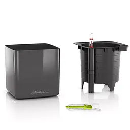 Вазон Lechuza Cube Glossy 14 червоний (13512) - мініатюра 2