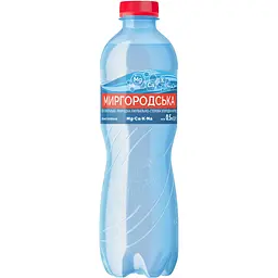 Упаковка мінеральної води Миргородська сильногазована 6 л (0.5 л x 12 шт.) - мініатюра 2