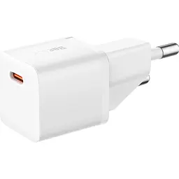 Мережевий зарядний пристрій Baseus GaN5 Fast Charger Mini 1C 20W White (CCGN050102) [105945] - мініатюра 3