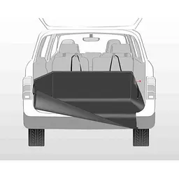 Автомобільна підстилка Trixie в багажник 1.64x1.25 м чорний  - мініатюра 2