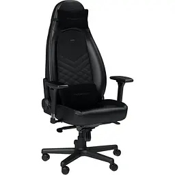 Геймерське крісло Noblechairs ICON Black (NBL-ICN-PU-BLA) [165692] - мініатюра 2