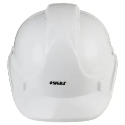 Каска захисна Sigma 8 точок кріплення (біла) (9414501)