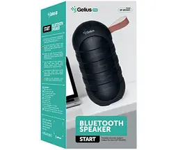 Портативна акустика Gelius Pro Start GP-BS1001 Speaker бездротова чорна - мініатюра 5
