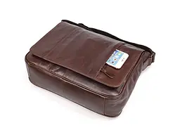 Чоловіча шкіряна сумка Vintage 34,5х26,5х11,5 см sum0012417 - мініатюра 3