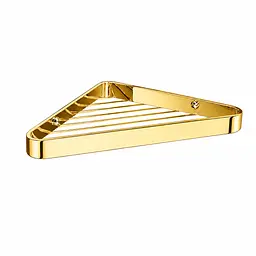 Кутова полиця VBI Quadro 30x19,3 см gold VBI-049602GL
