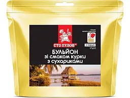 Бульйон СТО ПУДІВ 17г з куркою та сухариками