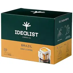 Дріп кава Idealist Coffee Co Бразилія 15 шт