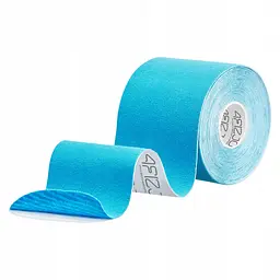 Стрічка кінезіологічна (кінезіо тейп) 4FIZJO 7.5 см x 5 м 4FJ0548 Sky Blue (P-5907739318909) - мініатюра 2