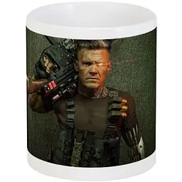 Кухоль GeekLand Дедпул 2 Сable deadpool 02.62 330 мл білий - мініатюра 3