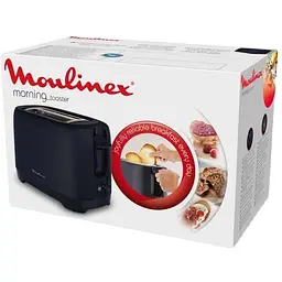 Тостер Moulinex Morning 850 Вт темно-синій (LT2M0810) - мініатюра 3