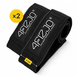 Лямки для станової тяги 4FIZJO Deadlift Straps Black (P-5905973402279) - мініатюра 9