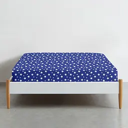Простирадло Cosas на резинці 90х200х25 stars, синій (StarBlue_90x200x25) - мініатюра 2