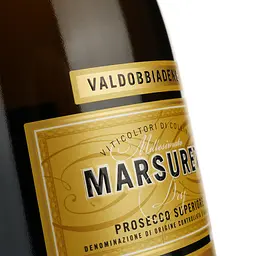 Ігристе вино Marsuret Agostino Valdobbiadene Prosecco Superiore DOCG Dry Millesimato, біле, сухе, 11,5%, 0,75 л - мініатюра 3