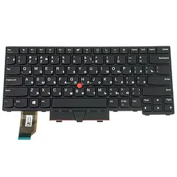 Клавіатура для ноутбука LENOVO (ThinkPad L14 L14 Gen 2) rus чорний