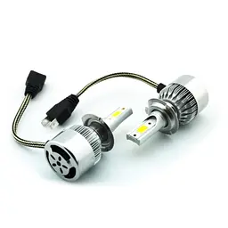 Лампа автомобільна LED C6 H7 Silver (AV185) - мініатюра 3