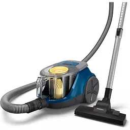 Пилосос Philips 2000 series контейнерний 850 Вт синьо-жовтий (XB2125/09) - мініатюра 3
