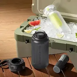 Пляшка для води Xiaomi Sport Water Bottle MJYDB01PLB 1L Black [170409] - мініатюра 2