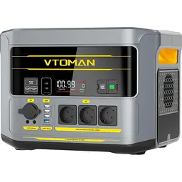 Портативна зарядна станція Vtoman FlashSpeed 2400 LiFePO4, 1408 Вт/ч 2400 Вт (FlashSpeed 2400)